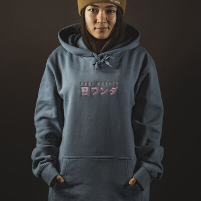 雪ワンダ EMBROIDERED HOOD - Heavy weight Thumbnail